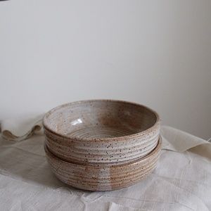 Artisan Speckled Bowls (Set of 2)